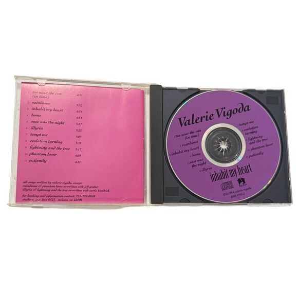 CD Indie Valerie Vigoda - Inhabit My Heart (11 Song) BLUE HOUSE Folk Songwriter - Picture 3 of 5